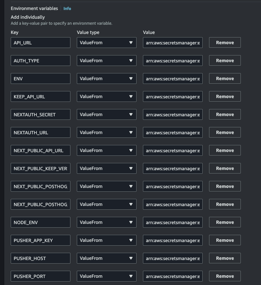 Environment Variables